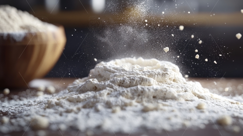 高清大图下载【趣麦麦图】高清美食主食面粉特写13