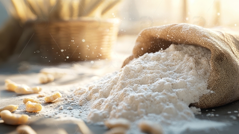 高清大图下载【趣麦麦图】高清美食主食面粉特写11