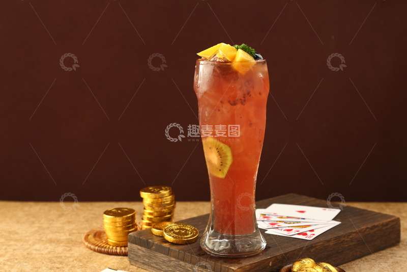 高清大图下载【趣麦麦图】满杯红西柚果汁
