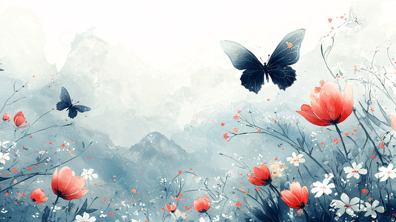 高清大图下载【趣麦麦图】水彩画