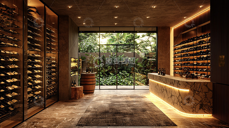 高清大图下载【趣麦麦图】高端酒窖设计