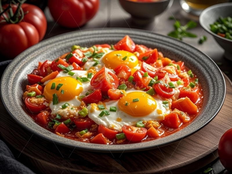 高清大图下载【趣麦麦图】主食番茄炒饭高清特写17