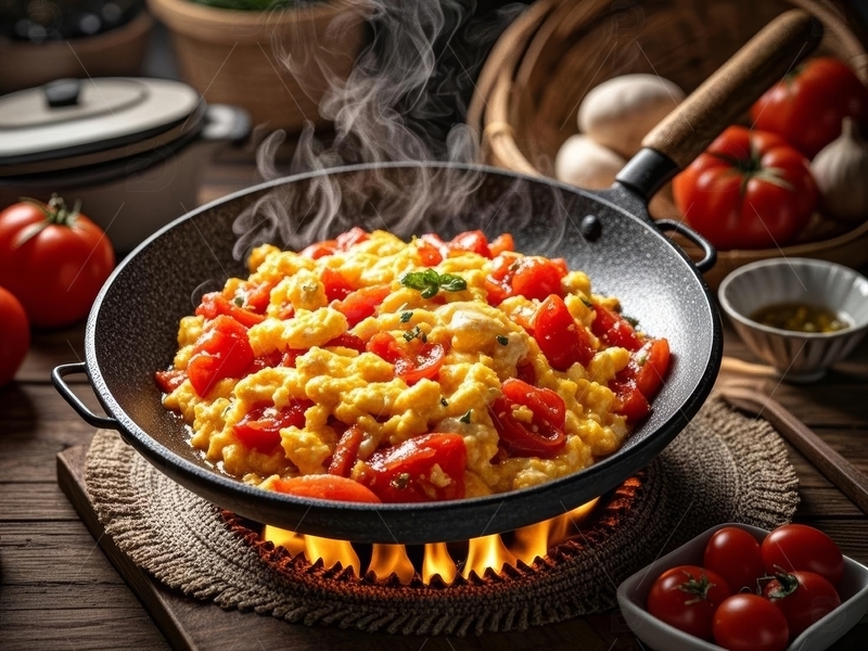 高清大图下载【趣麦麦图】主食番茄炒饭高清特写14