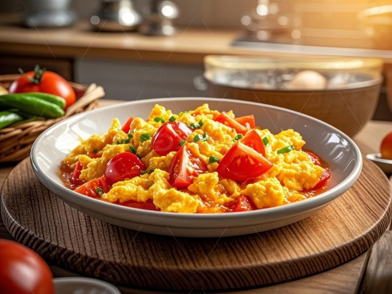 高清大图下载【趣麦麦图】主食番茄炒饭高清特写8