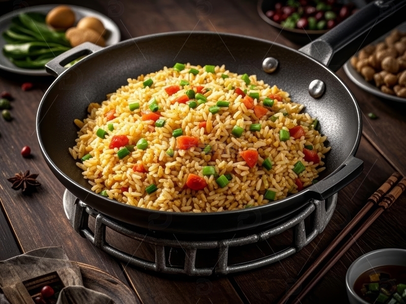 高清大图下载【趣麦麦图】美食主食米饭炒饭高清特写13