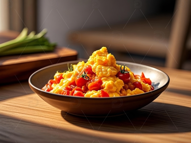 高清大图下载【趣麦麦图】主食番茄炒饭高清特写9