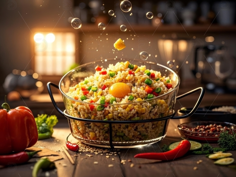 高清大图下载【趣麦麦图】美食主食米饭炒饭高清特写14