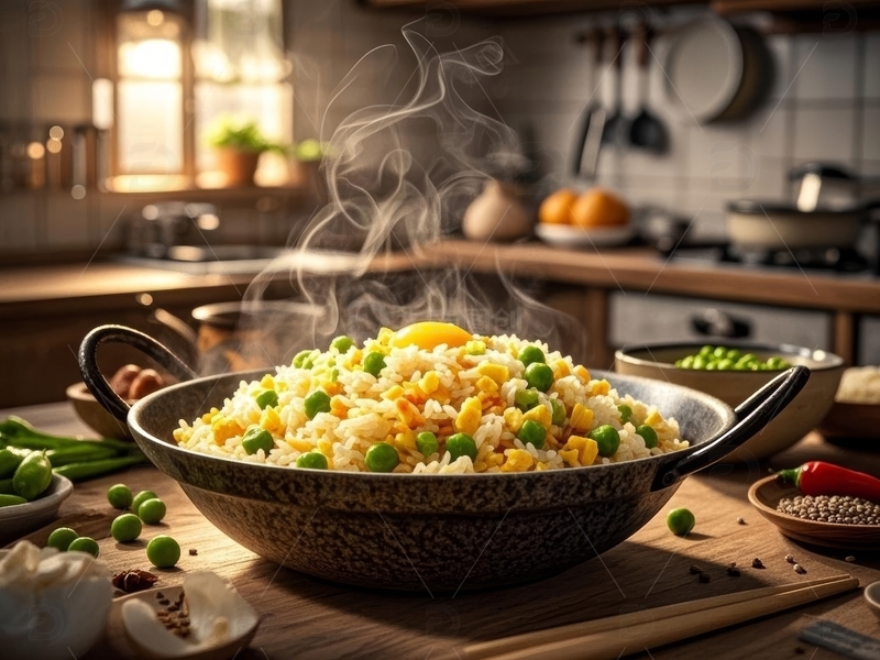 高清大图下载【趣麦麦图】美食主食米饭炒饭高清特写10