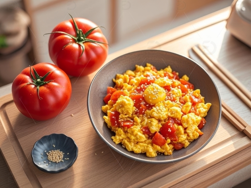 高清大图下载【趣麦麦图】主食番茄炒饭高清特写16