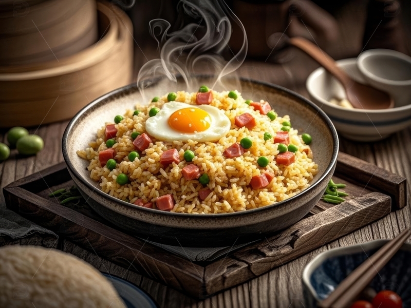 高清大图下载【趣麦麦图】美食主食米饭炒饭高清特写12