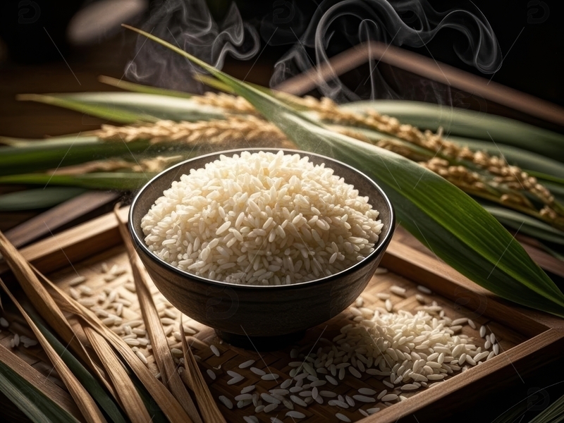 高清大图下载【趣麦麦图】美食主食大米高清特写