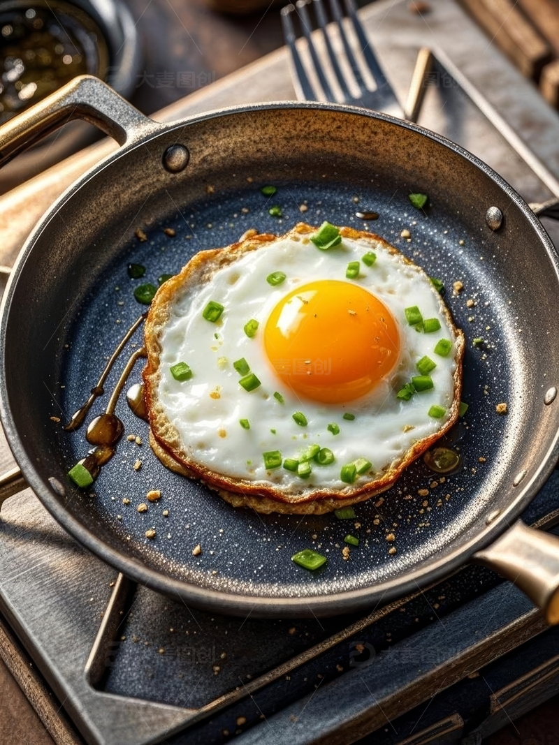 高清大图下载【趣麦麦图】高清美食摄影煎蛋特写13