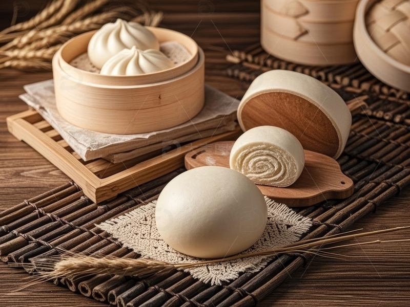 高清大图下载【趣麦麦图】主食面食馒头高清特写9