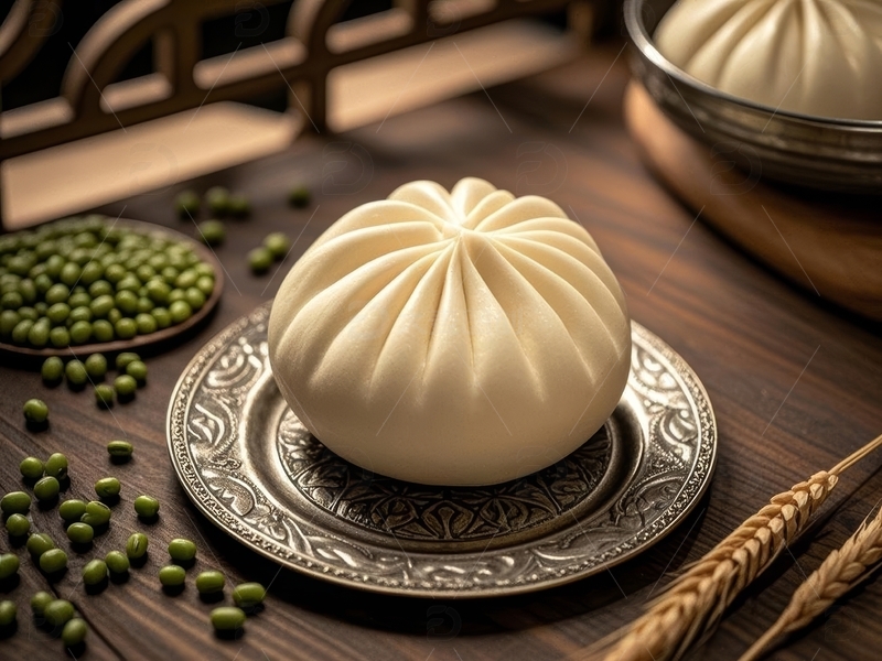 高清大图下载【趣麦麦图】主食面食馒头高清特写