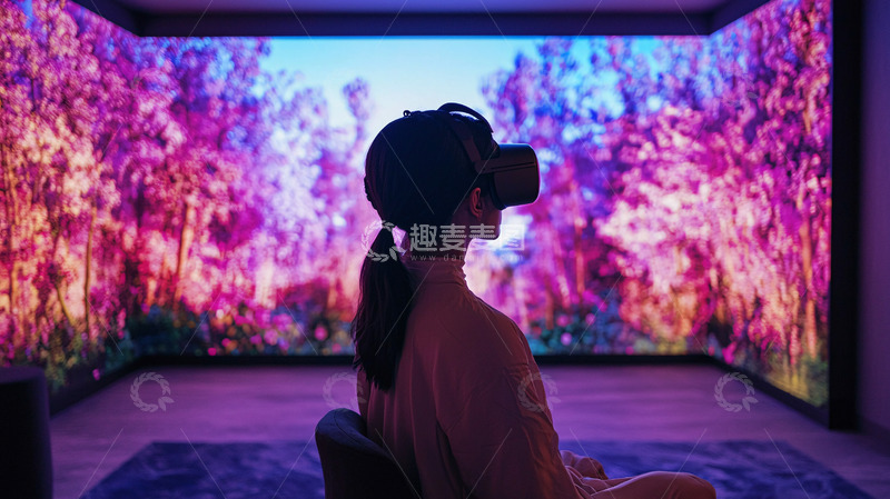高清大图下载【趣麦麦图】沉浸式虚拟现实体验