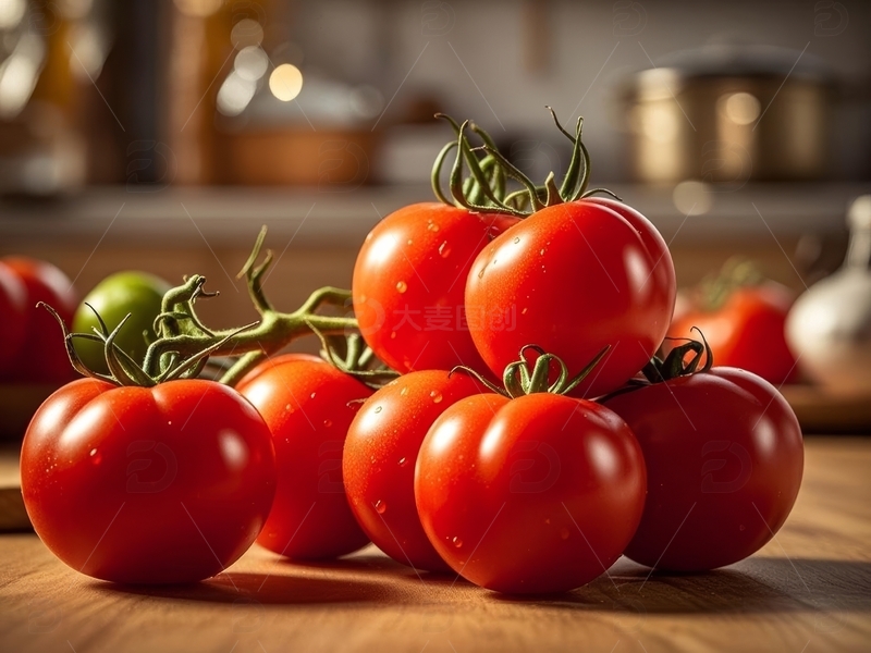 高清大图下载【趣麦麦图】新鲜蔬菜番茄高清摄影特写2