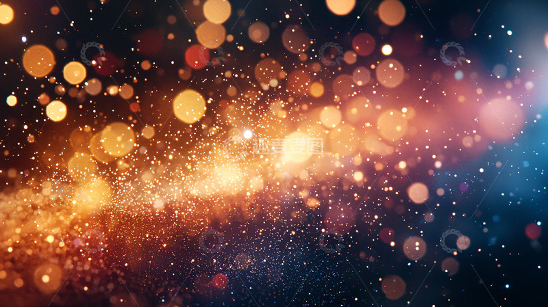 高清大图下载【趣麦麦图】梦幻光斑背景