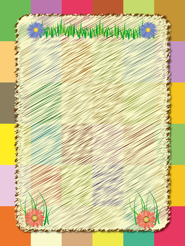 简约ai卡通背景