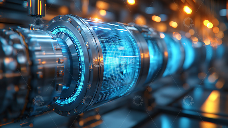 高清大图下载【趣麦麦图】未来科技感工业管道