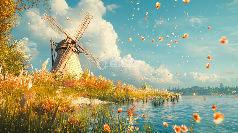 高清大图下载【趣麦麦图】田园风光49