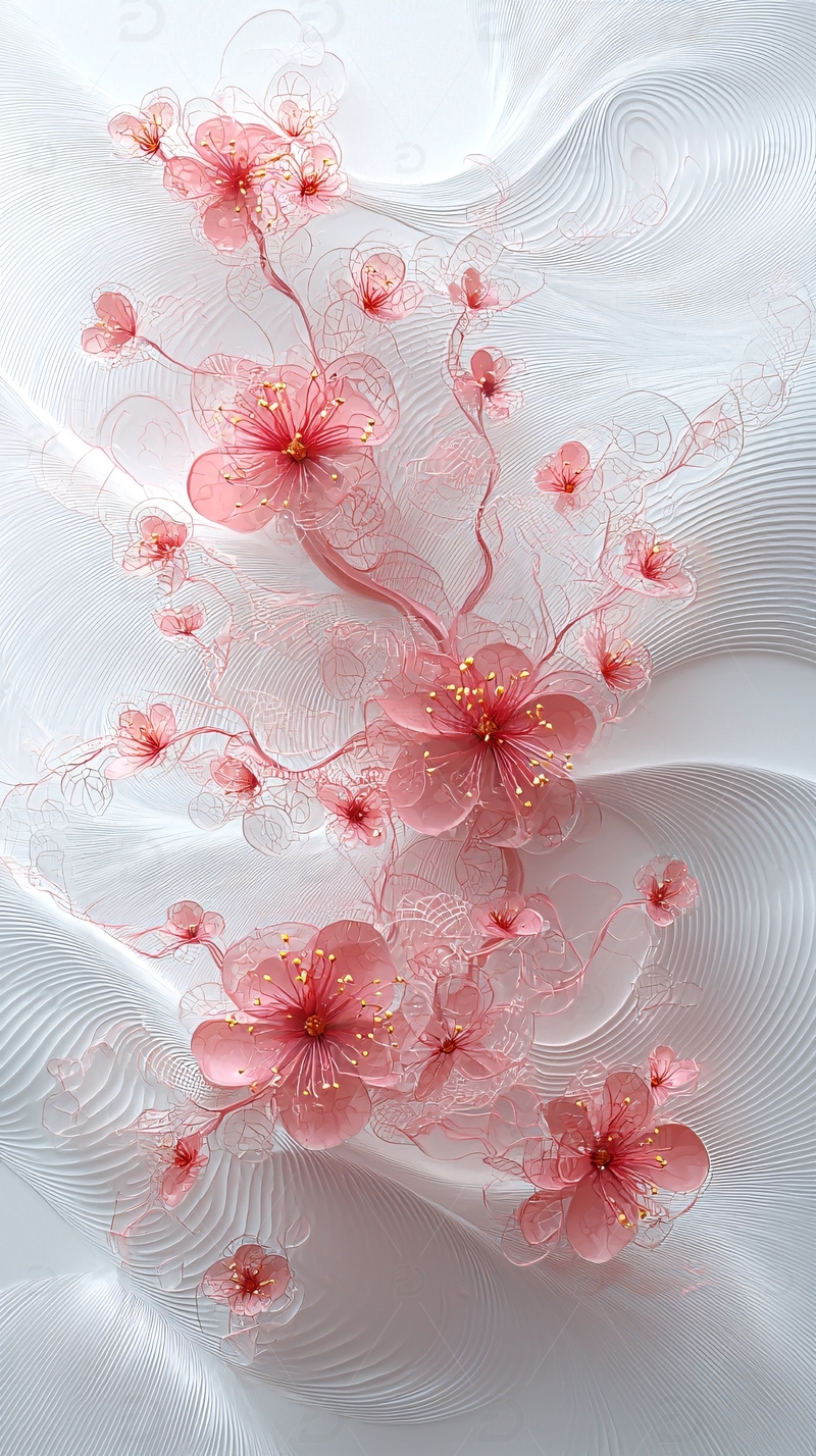 高清大图下载【趣麦麦图】粉色樱花