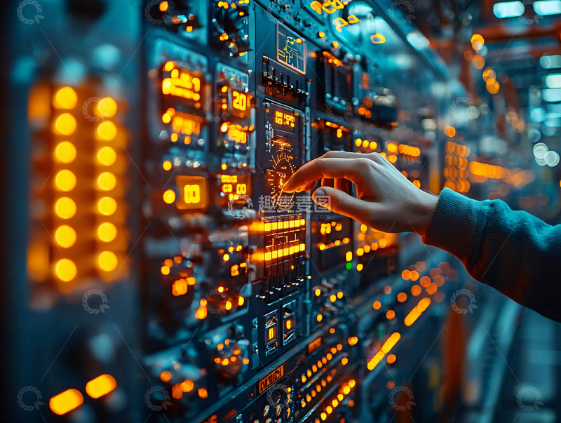 高清大图下载【趣麦麦图】复杂的控制面板