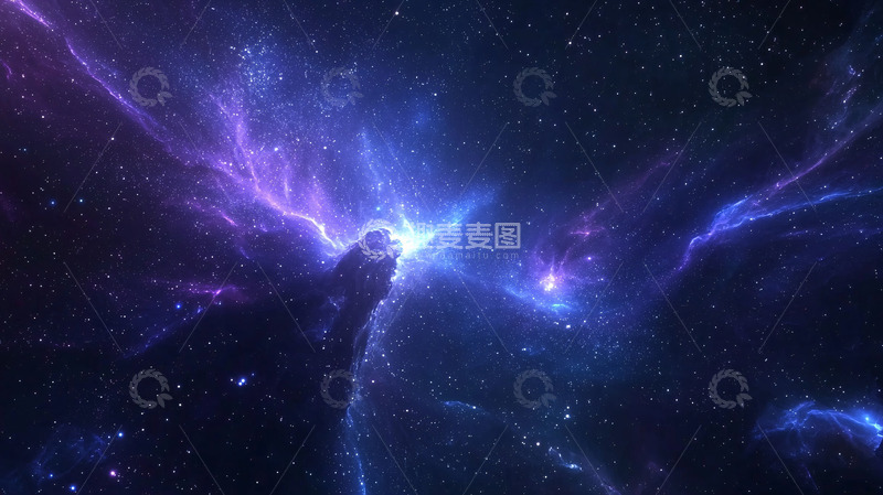 高清大图下载【趣麦麦图】宇宙星云炫彩