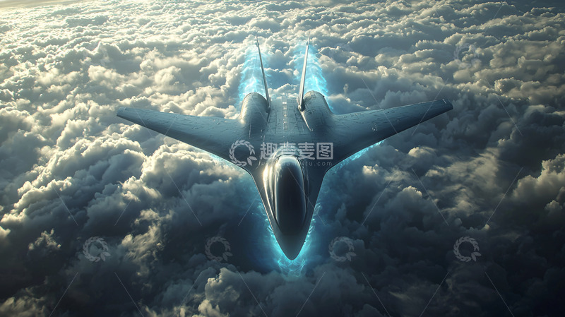 高清大图下载【趣麦麦图】未来战机