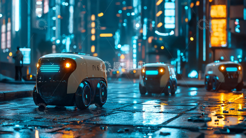 高清大图下载【趣麦麦图】未来城市夜景4