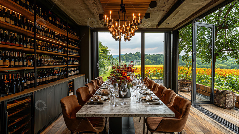 高清大图下载【趣麦麦图】豪华餐厅自然景观