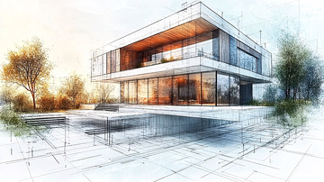 现代简约别墅设计图