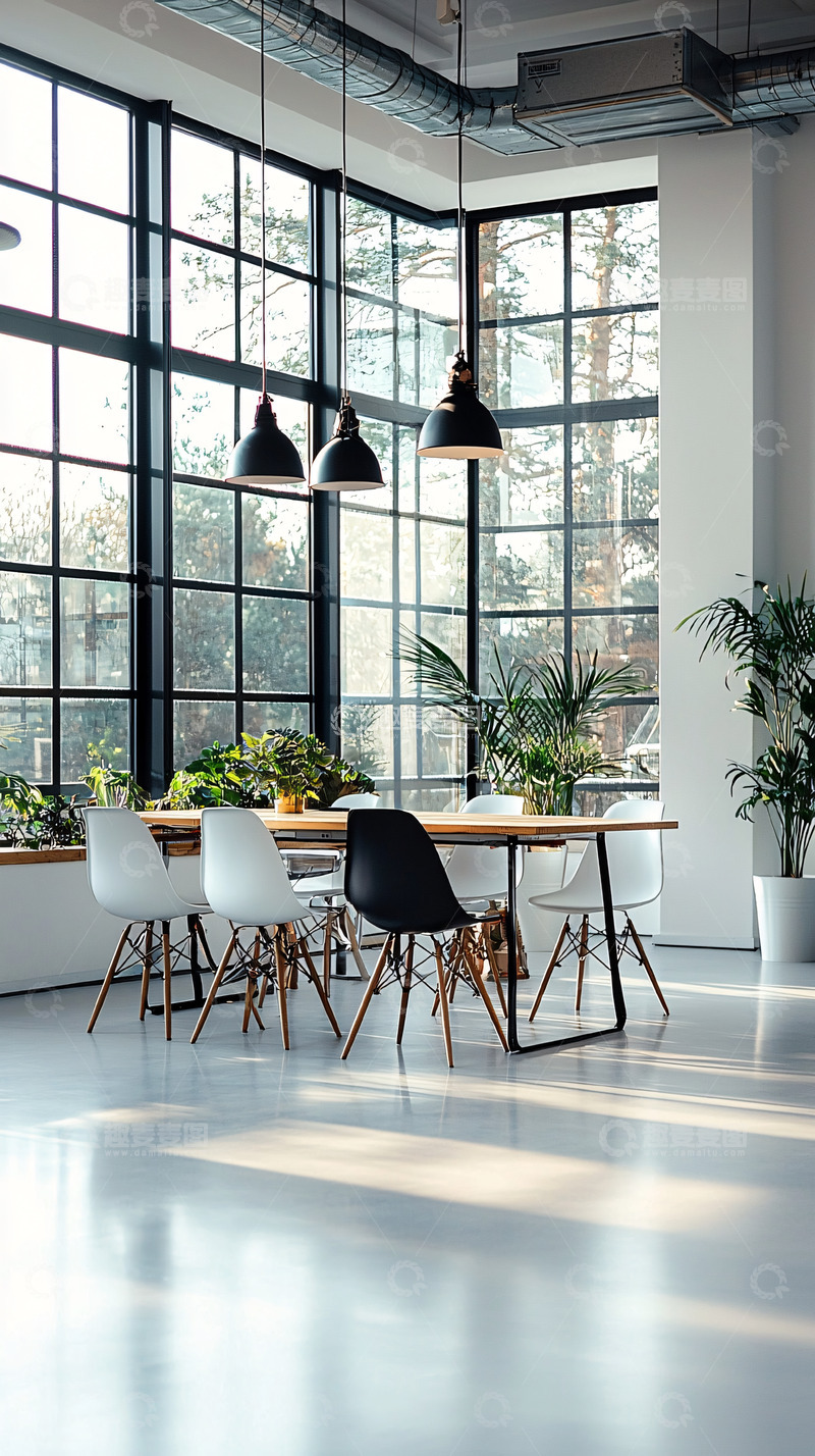 高清大图下载【趣麦麦图】现代简约风格餐厅