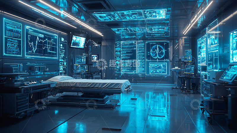 高清大图下载【趣麦麦图】未来科技医疗室