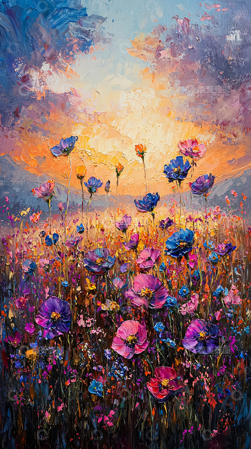 高清大图下载【趣麦麦图】油画风景