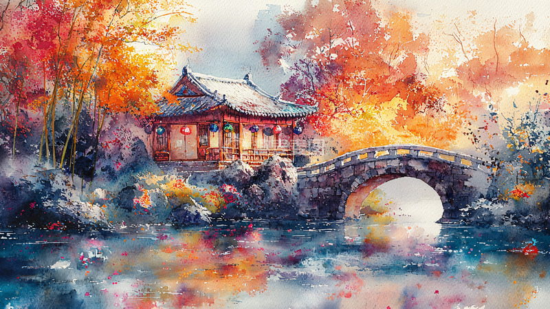 高清大图下载【趣麦麦图】秋日景色