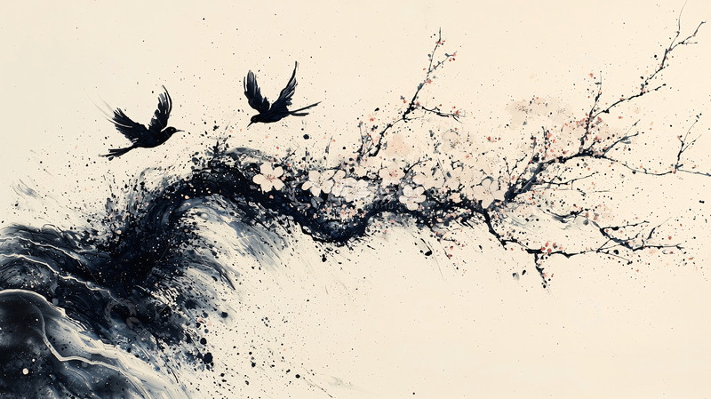 高清大图下载【趣麦麦图】水墨画