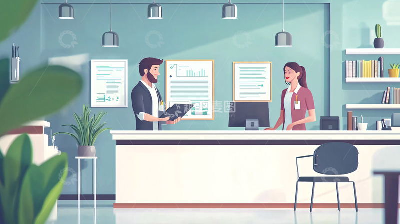 高清大图下载【趣麦麦图】办公场景