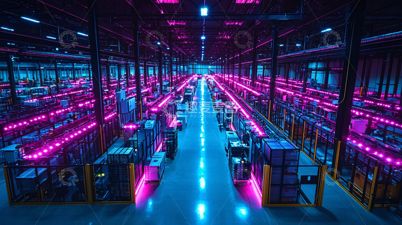 高清大图下载【趣麦麦图】智能化仓库