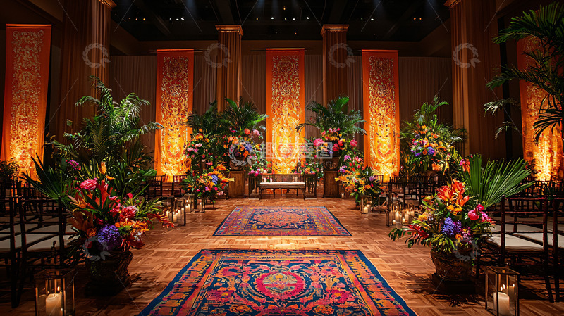 高清大图下载【趣麦麦图】室内婚礼场景