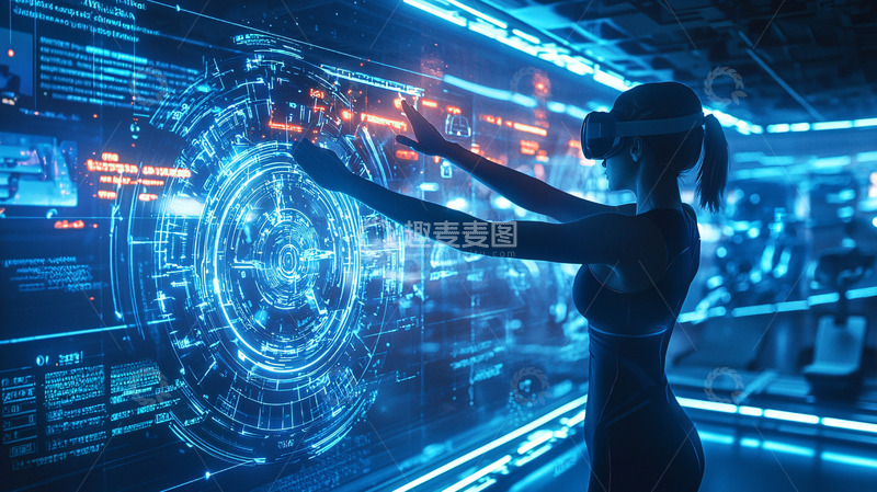 高清大图下载【趣麦麦图】未来科技