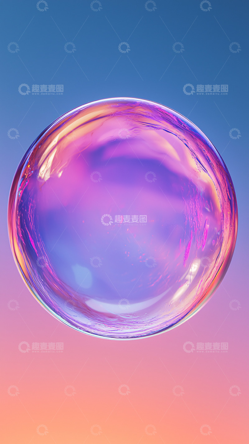 高清大图下载【趣麦麦图】梦幻泡泡