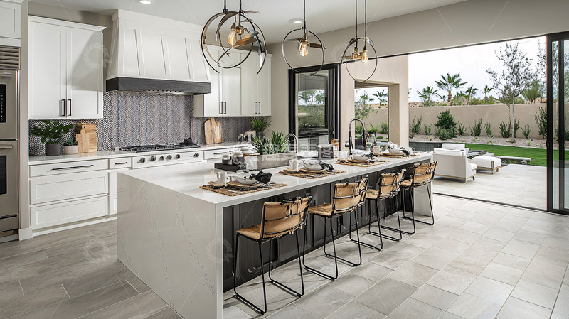 高清大图下载【趣麦麦图】现代简约开放式厨房