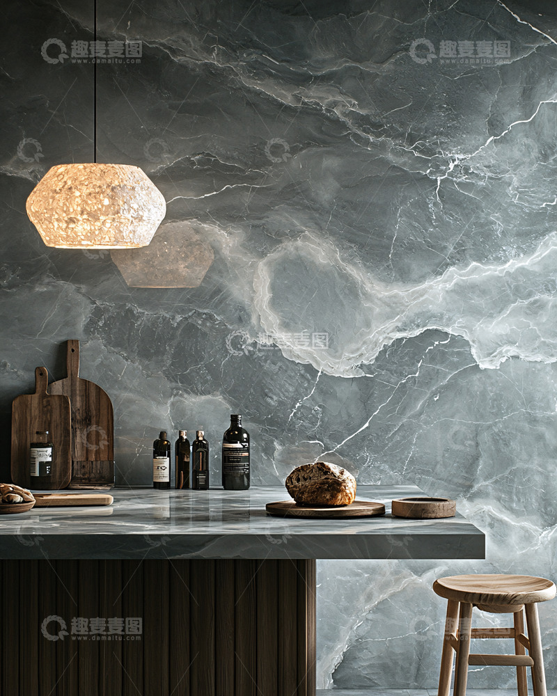 高清大图下载【趣麦麦图】灰色大理石纹理背景墙