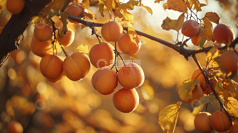 高清大图下载【趣麦麦图】秋季果园