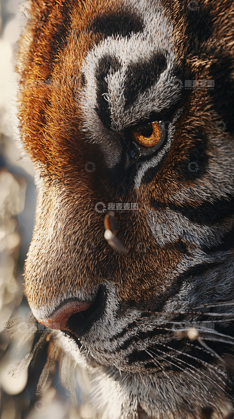 高清大图下载【趣麦麦图】老虎特写