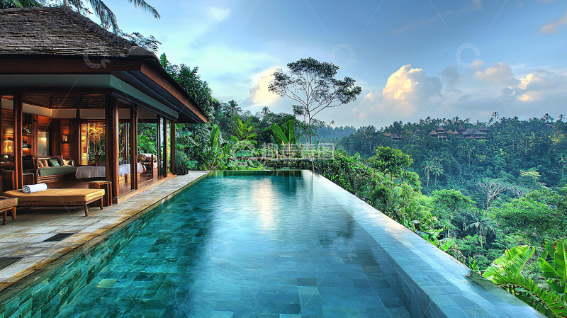 高清大图下载【趣麦麦图】度假别墅