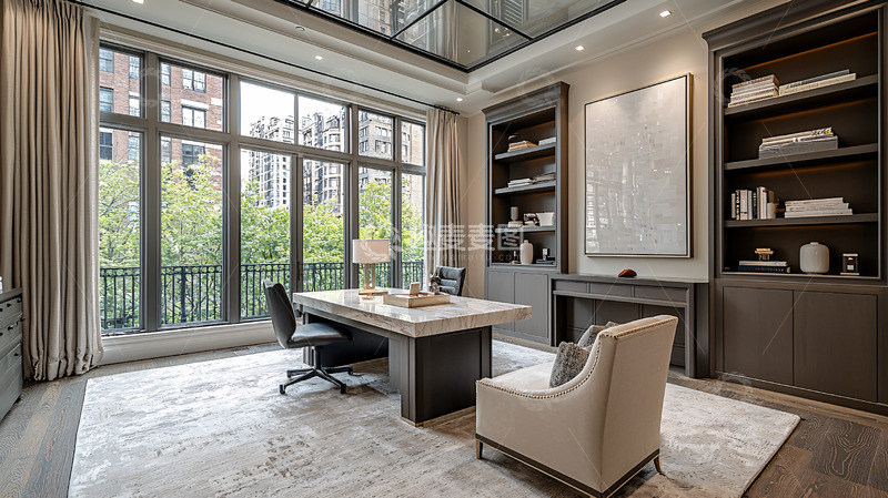 高清大图下载【趣麦麦图】现代书房