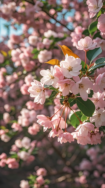 樱花,花瓣,背景素材1