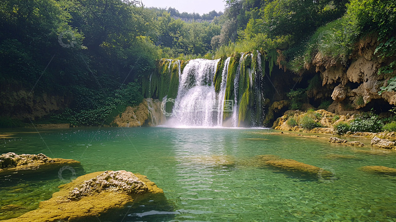 高清大图下载【趣麦麦图】瀑布16