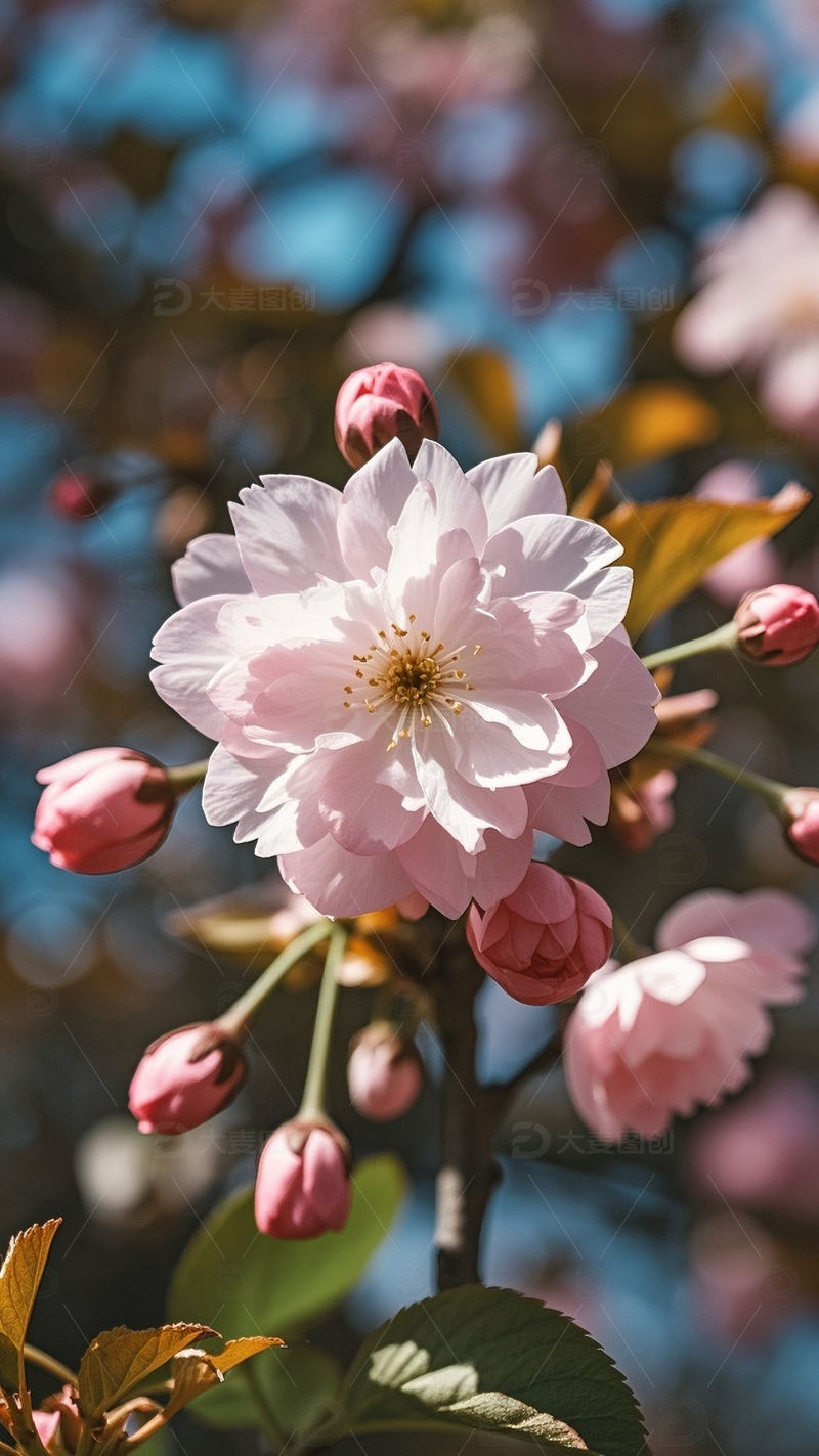 高清大图下载【趣麦麦图】樱花花瓣